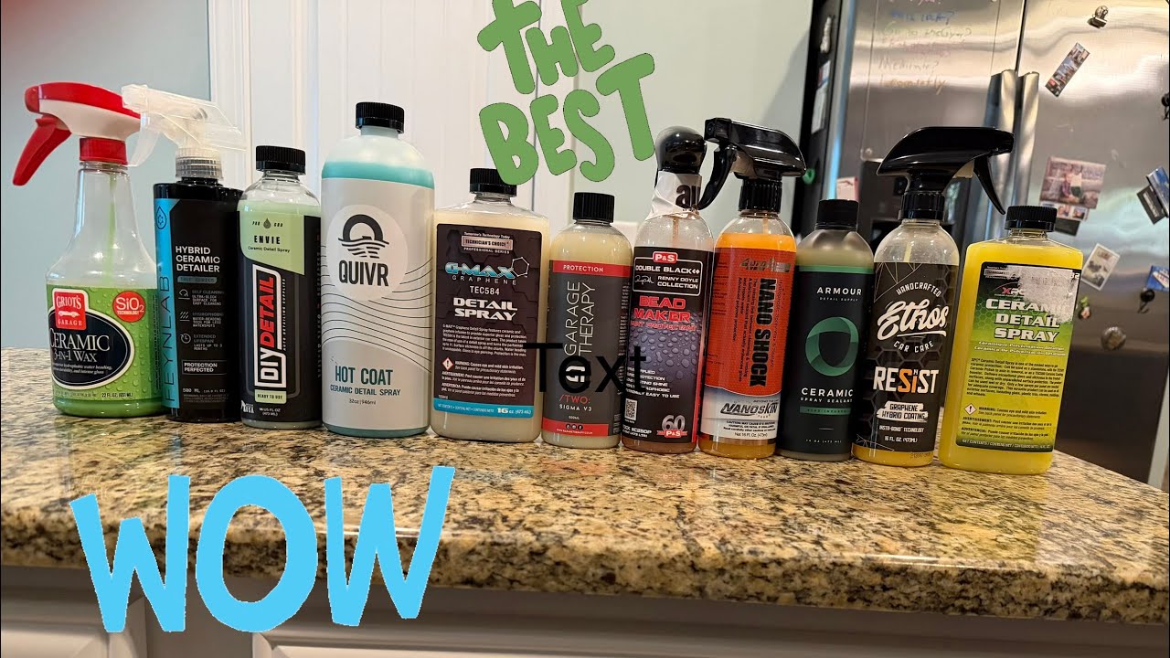 Putting 10 hot ceramic sprays on my car?!?!