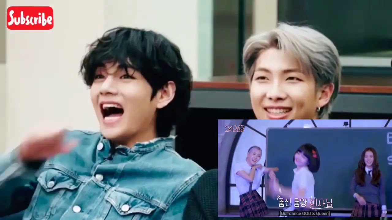 BTS reaction to BLACKPINK Free dance [BLACKPINK FAN]🤭🤭🤭