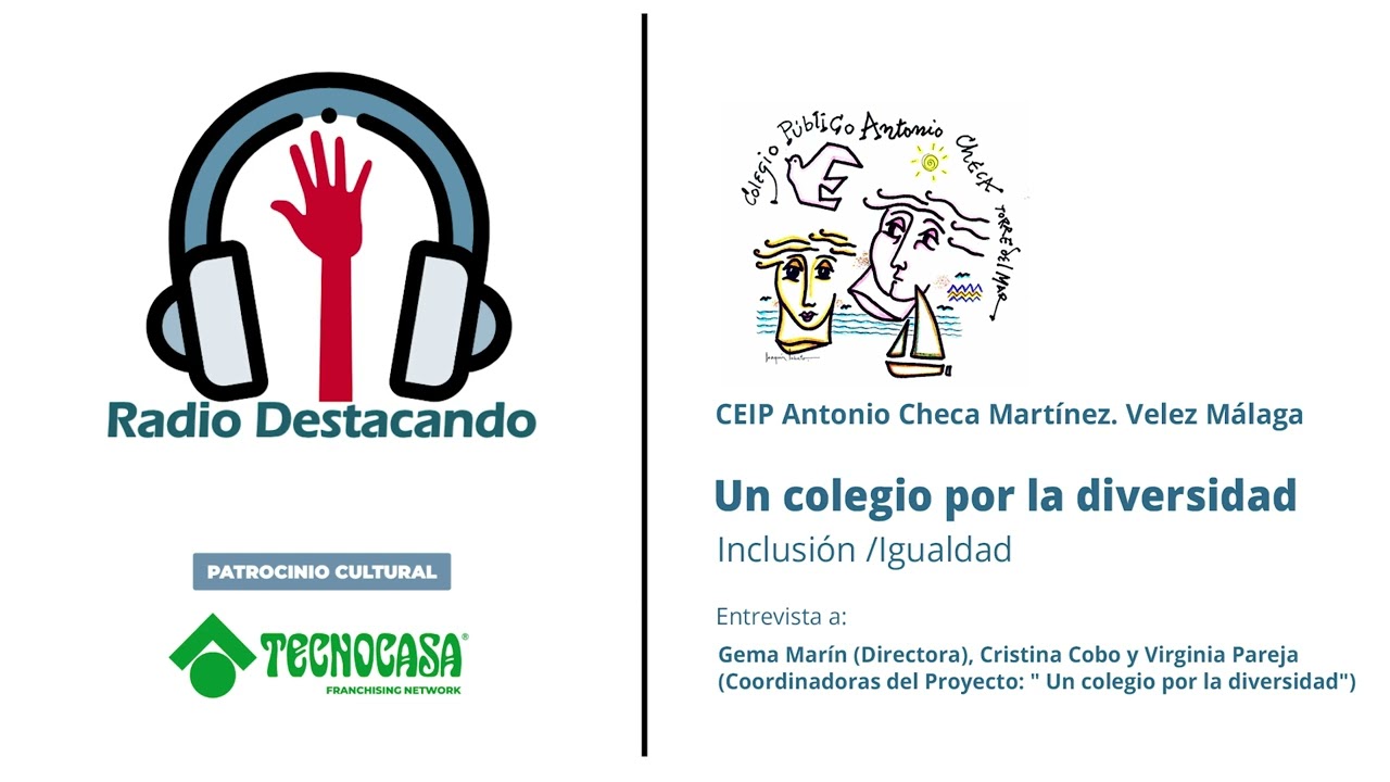 Gema Marín, Cristina Cobo y Virginia Pareja. CEIP Antonio Checa Martínez. Vélez-Málaga.