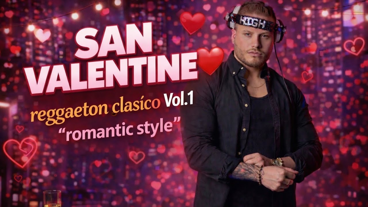 SAN VALENTINE ❤️ | REGGAETON CLASICO VOL.1 (Romantic Style) | DJ DAVID HIGH