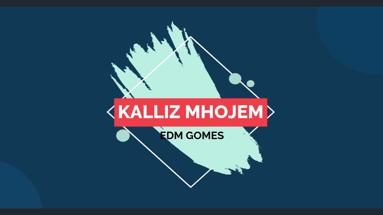 EDM Gomes - Kalliz Mhojem (Lyrics Video) Goan Love Song | Konkani Love Song | Konkani Sangeeth | 4K