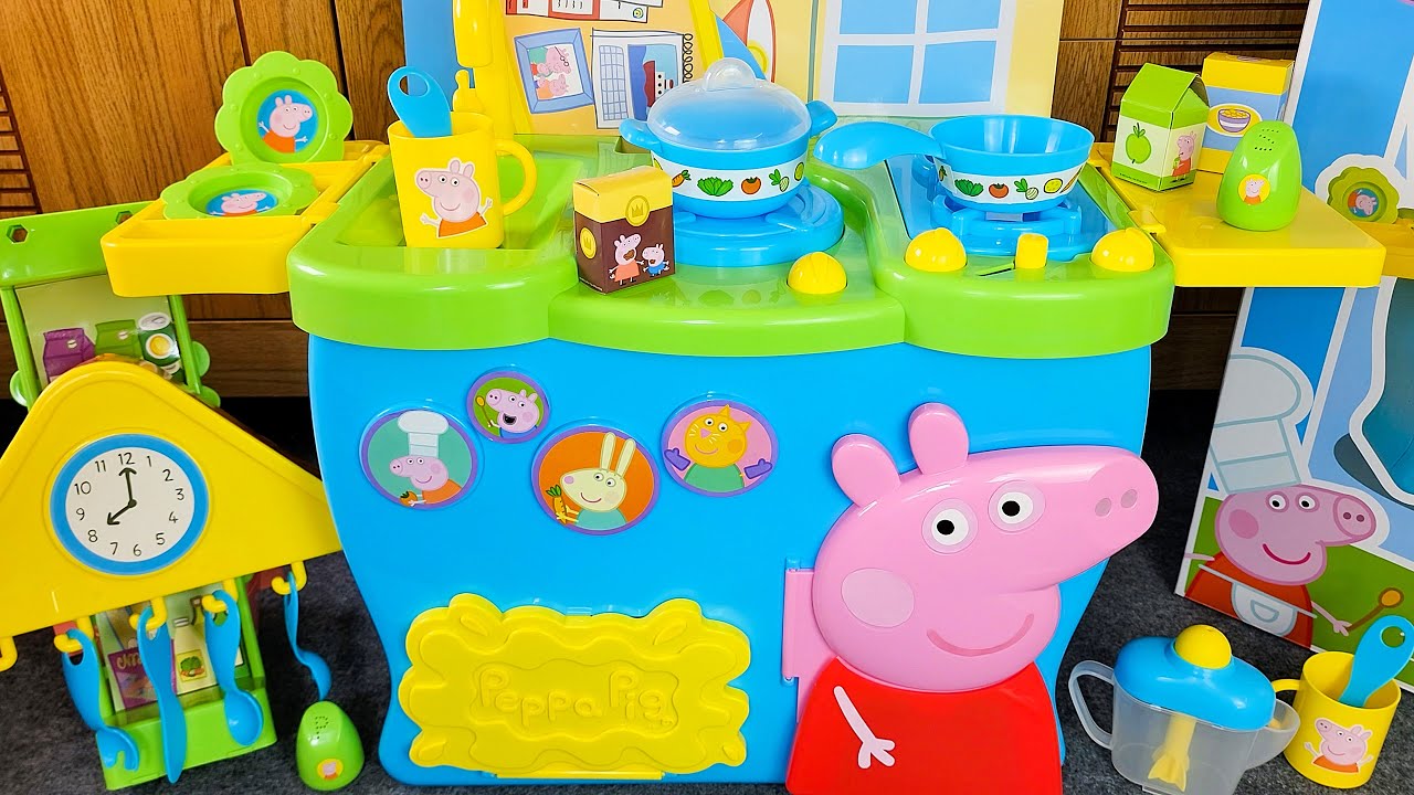 55 Minutes Satisfying with Unboxing Minnie Mouse Toys, Peppa Pig Kitchen Set Review Compilation ASMR