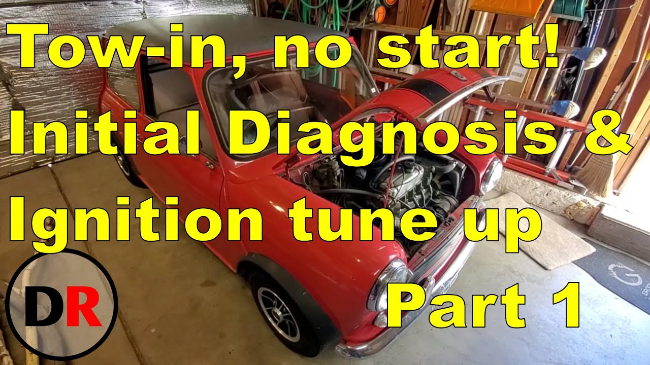 Tow-In, Crank No Start, 998cc Mini - Initial diagnosis and ignition setup, Part 1