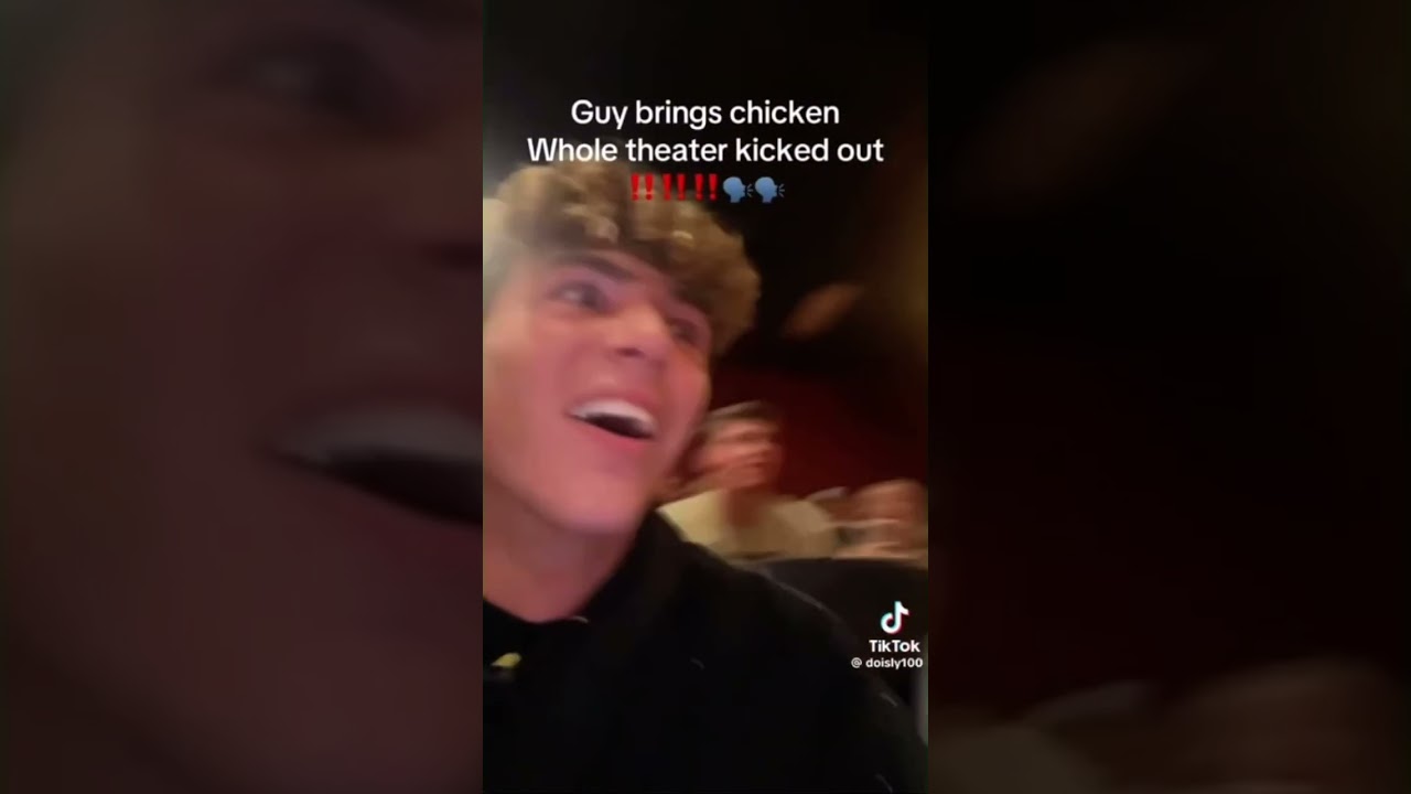 All Guy brings a chicken during Chicken Jockey (i don’t own this. belongs to Warner Bros.)