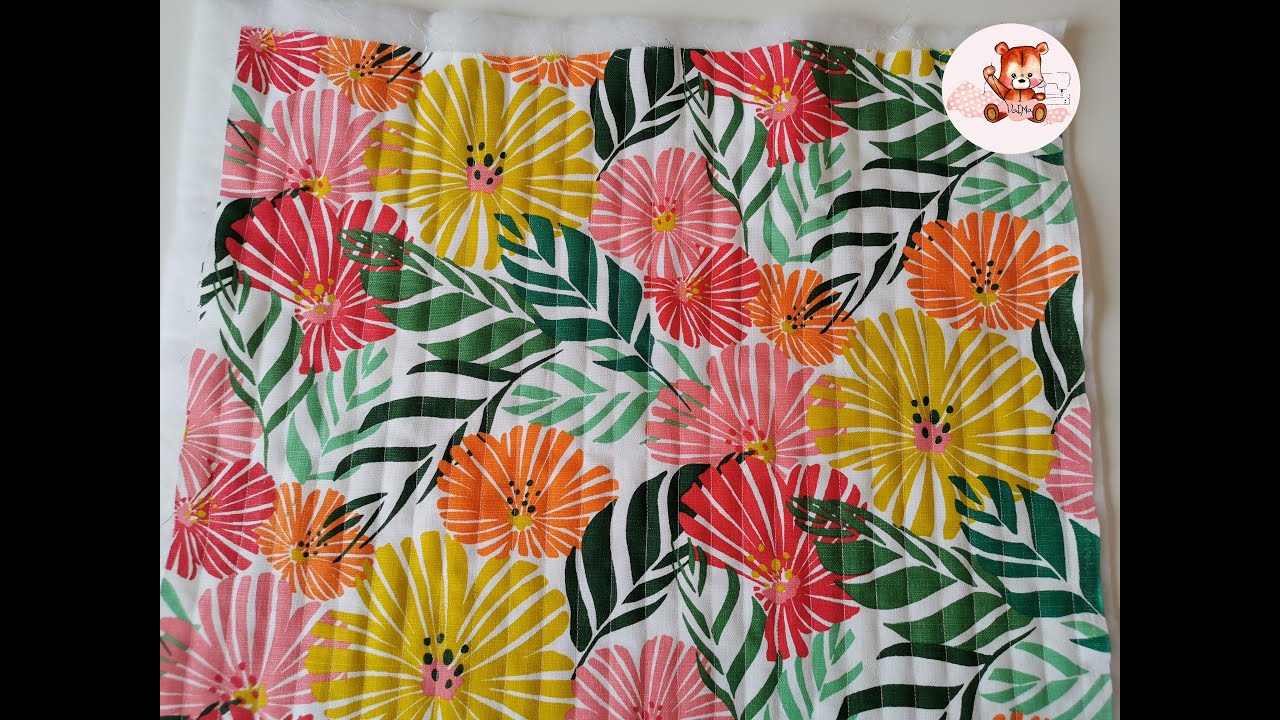 Matelasser un tissu - ValMa Créas
