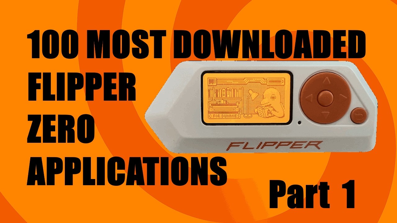 [159] Flipper Zero: Top 100 Flipper Zero Applications (Part1) #flipperzero #top100 #gpio #uhf