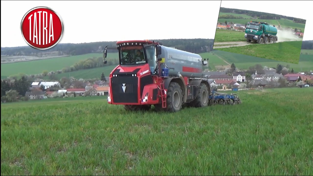 Strip Till | Holmer Terra Variant 585 + Muck Tiller | Tatra Phoenix 8x8 + Tatra Phoenix 4x4 Euro 6