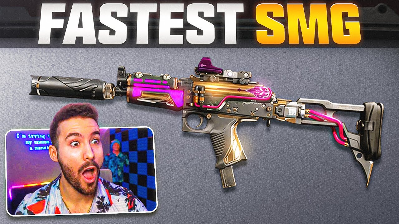 the *NEW* FASTEST KILLING SMG in REBIRTH ISLAND! (BROKEN)