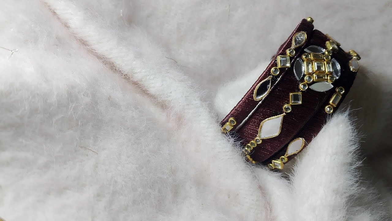 Hand made curi// mirror work// কাঁচের ছোয়া