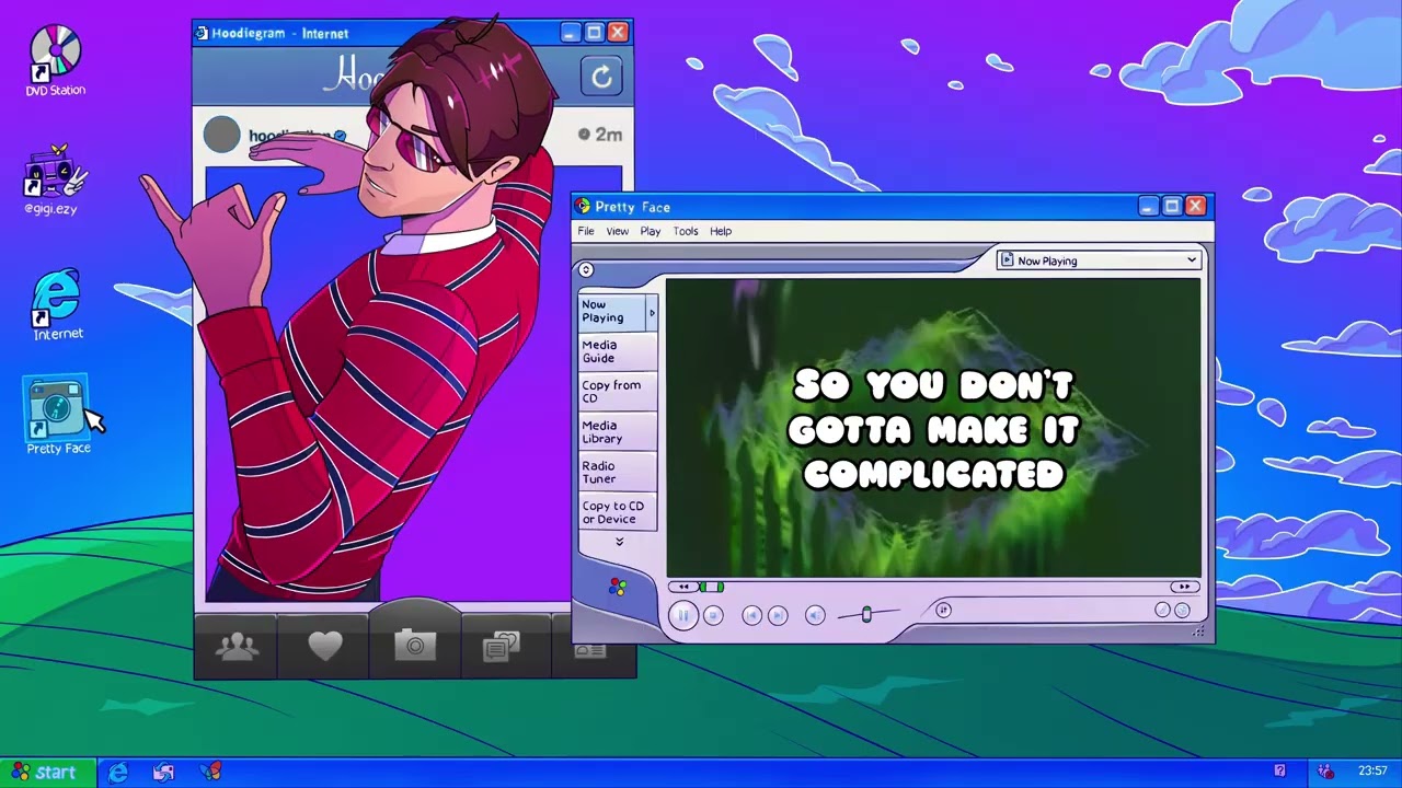 Hoodie Allen - Pretty Face (Official Lyric Video)