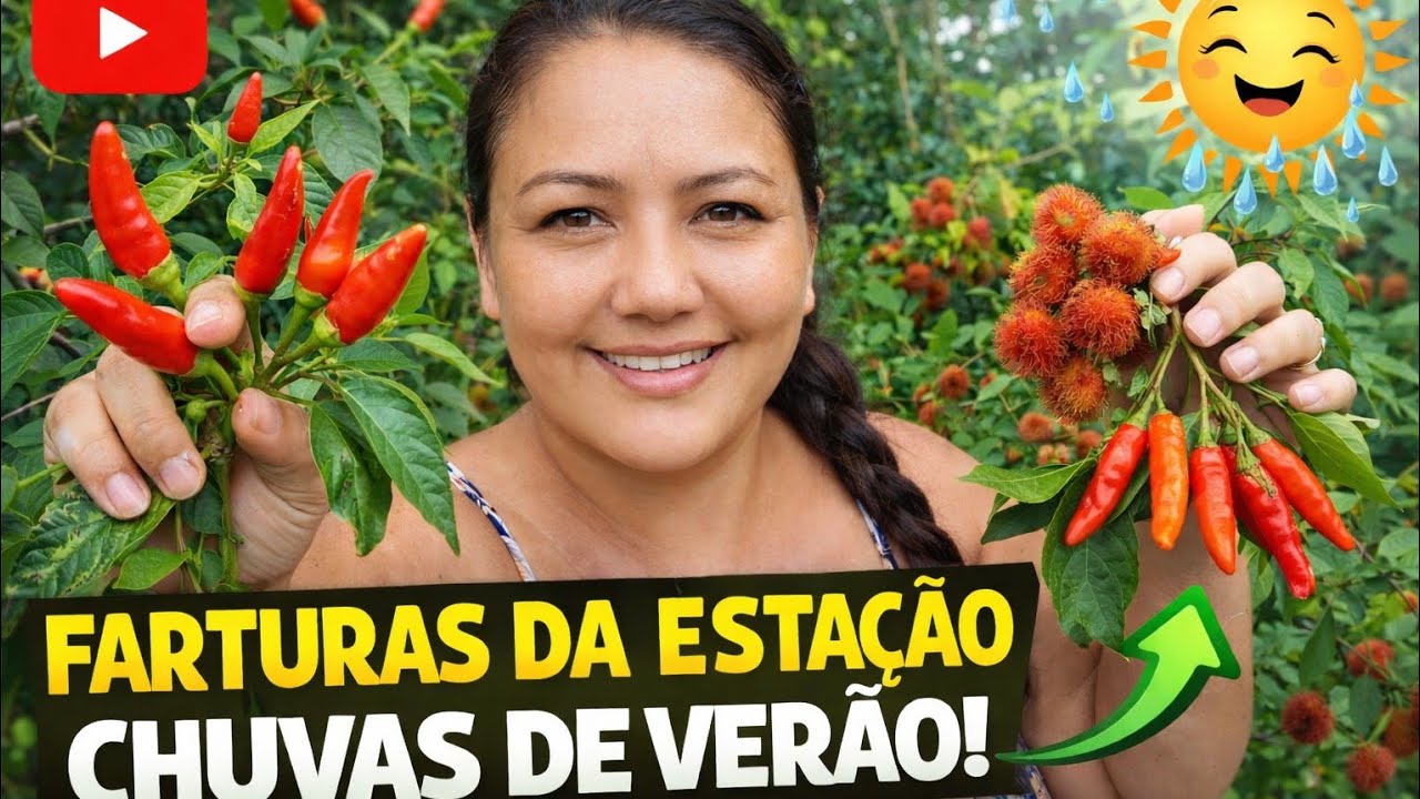 COLHENDO OS FRUTOS  DO SITIO MESMO APÓS MUITAS CHUVAS!#vidasimplesnocampo #vidasimples  #vidanaroca 