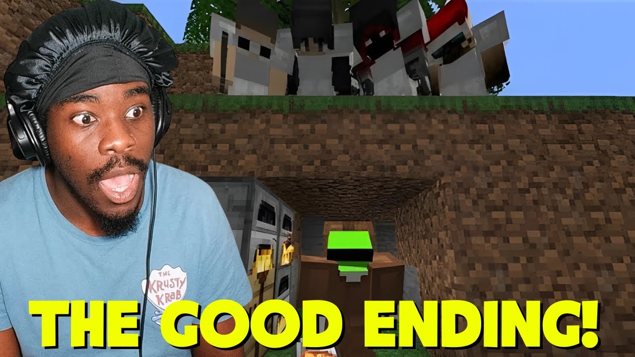 Minecraft Speedrunner VS 4 Hunters FINALE REMATCH Reaction