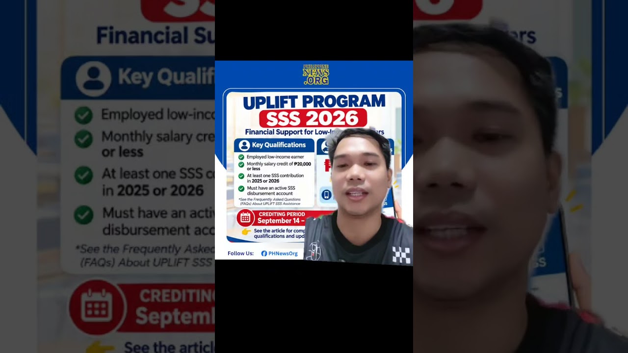 Update Sa SSS Uplift Assistance 