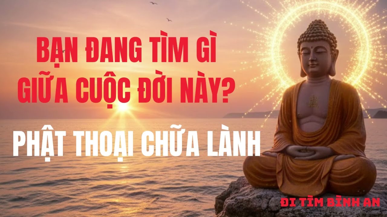 Bạn Đang Tìm Gì Giữa Cuộc Đời Này? Phật Dạy Về Bình An Thật Sự | Phật Thoại Chữa Lành