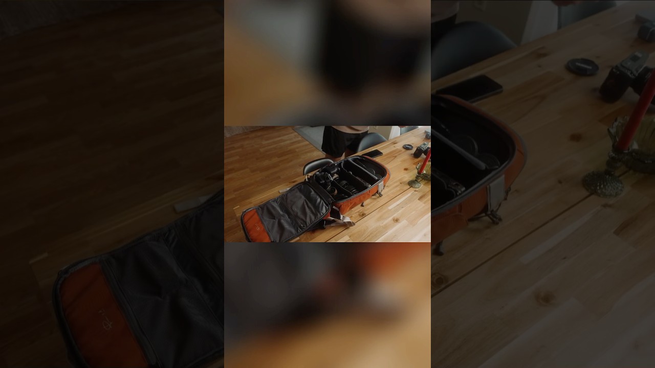 How I Choose What Camera Bag to Bring on Travels! Ft. @NOMATIC