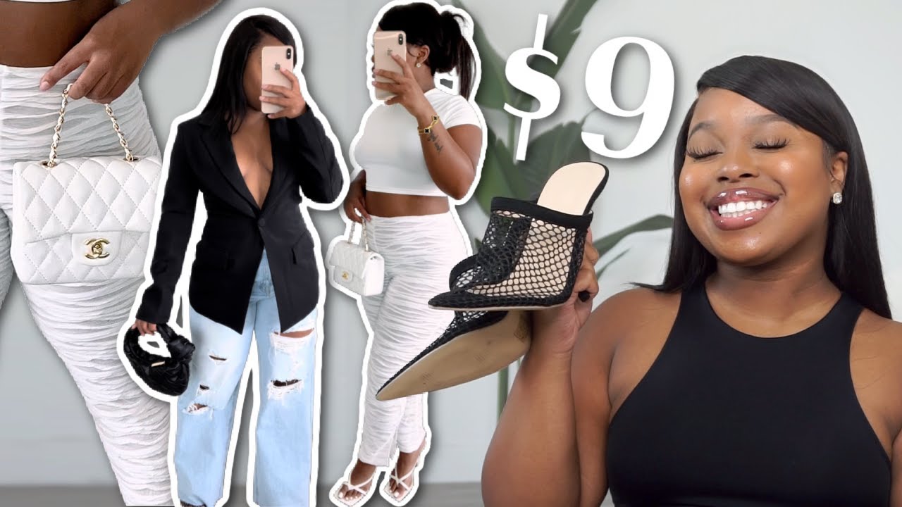 SHEIN BADDIE ON A BUDGET! ELEVATED BASICS TRY-ON HAUL | OUTFIT INSPO!