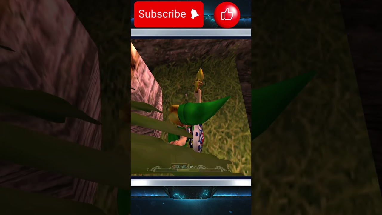 Hookshot Fall Damage Glitch in The Legend of Zelda Majora's Mask!