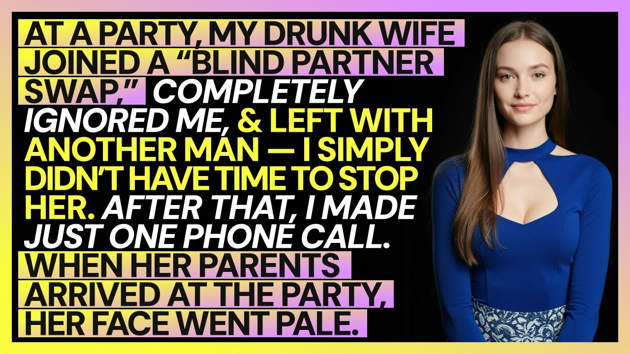 At A Party, My Drunk Wife Joined A “Blind Partner Swap,” Completely Ignored Me, And Left With…