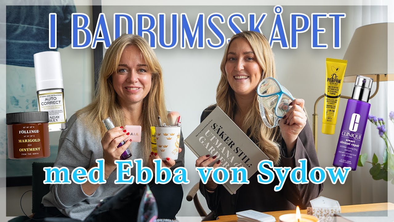 I BADRUMSSKÅPET MED EBBA VON SYDOW