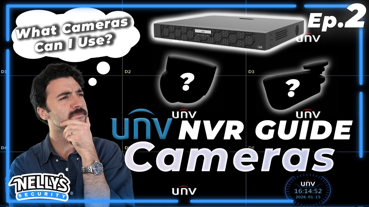 Руководство по использованию видеорегистратора Uniview, эпизод 2 | Как настроить камеры на вашем ...