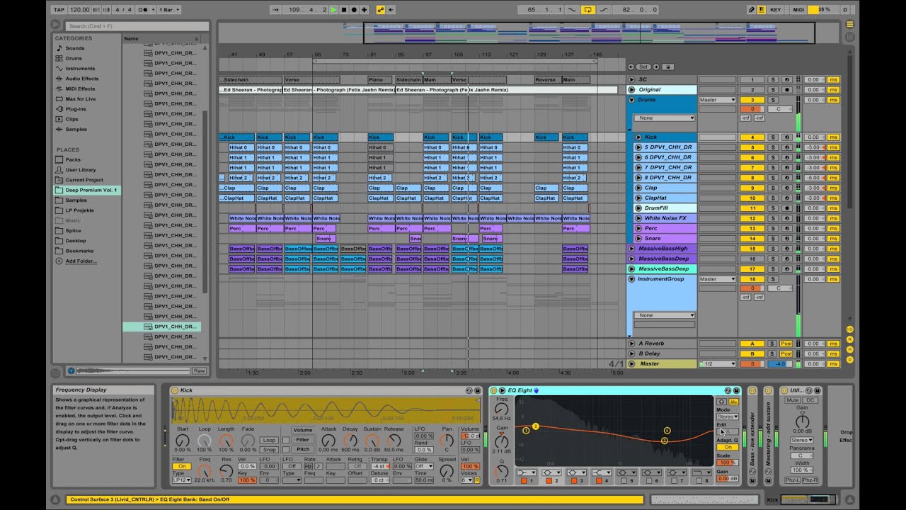 Felix Jaehn Deep House Style Remake with Ableton Live 9 & Massive