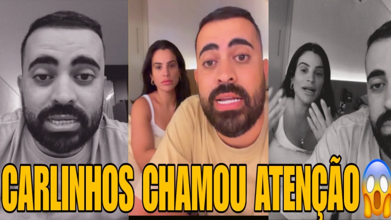 RONINHO E MALUZINHA FEZ UM DESABAFO E CARLINHOS CHAMOU ATENÇÃO DELES 😱😱