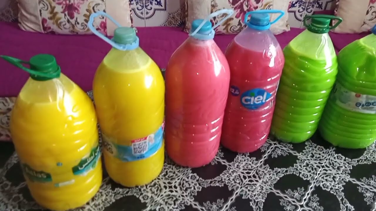 عصير الاعراس في المنزل تلات انواع بجودة رائعة و ثمن اقل