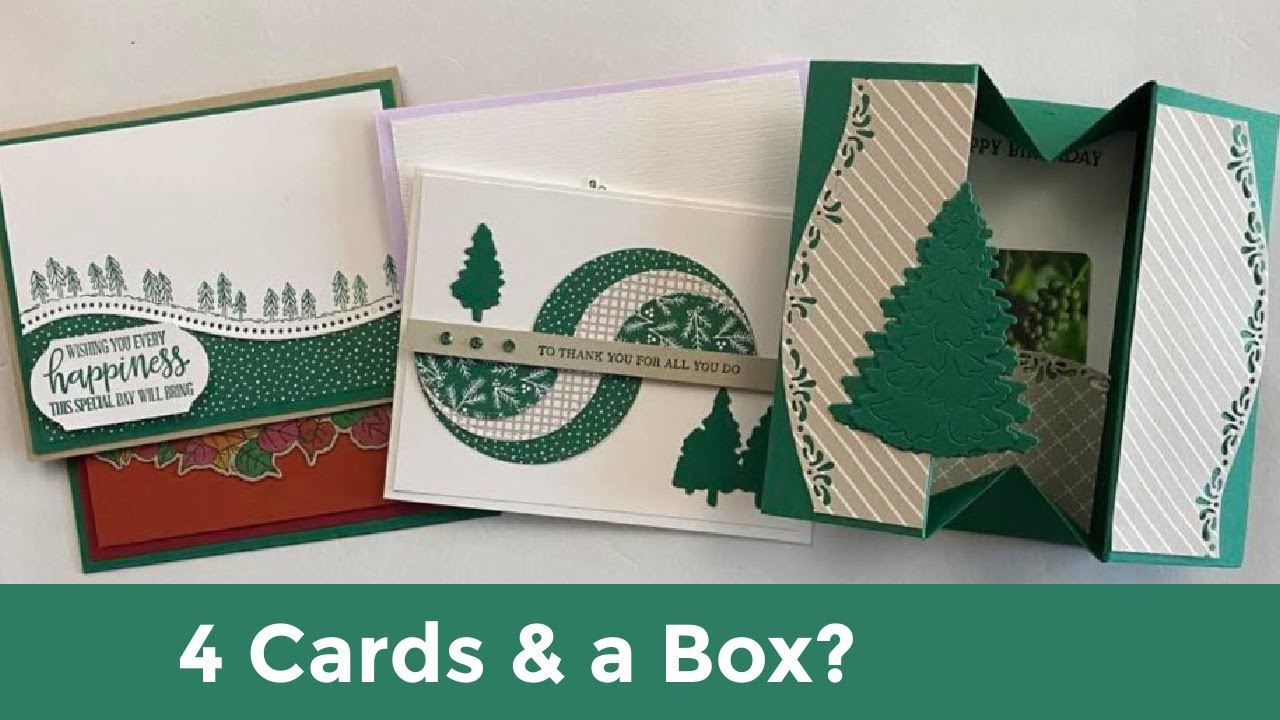 Curvy Celebrations Stampin' Up! & the Easiest Fun Fold Box Card Ever!