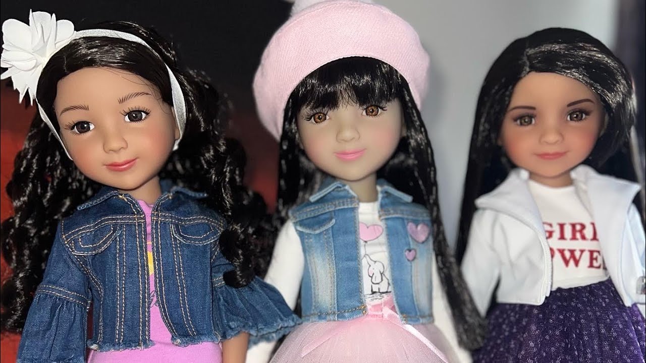 Rubyred Fashion Friends Kayla, LiLa and Frieda dolls review.