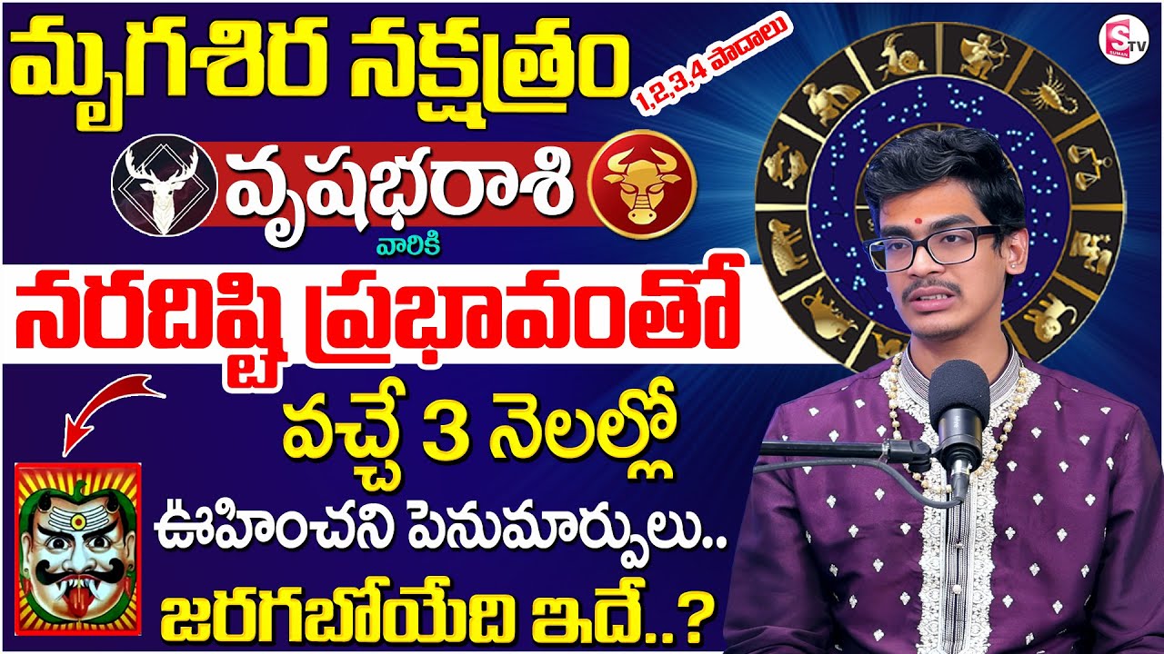 Uma Devarakonda :Mrigasira Nakshatra ( Vrushaba Rasi ) Characteristics 2026 |SumanTV Anchor Nagaraju