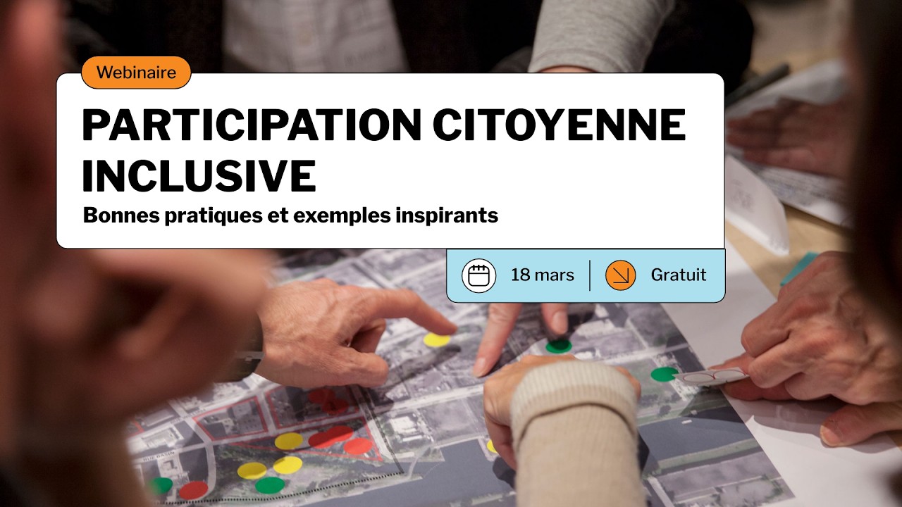 Webinaire - Participation citoyenne inclusive