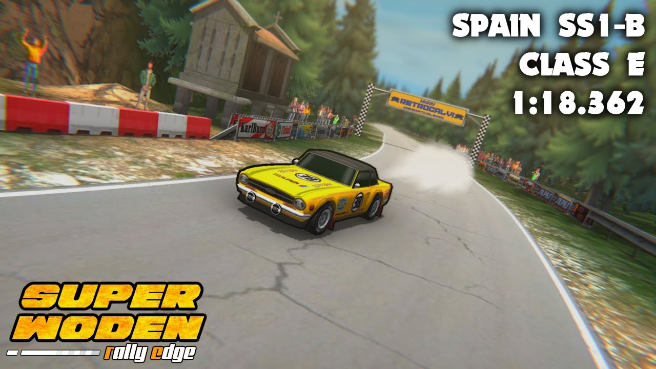Super Woden Rally Edge - Spain SS1-B Class E 1:18.362