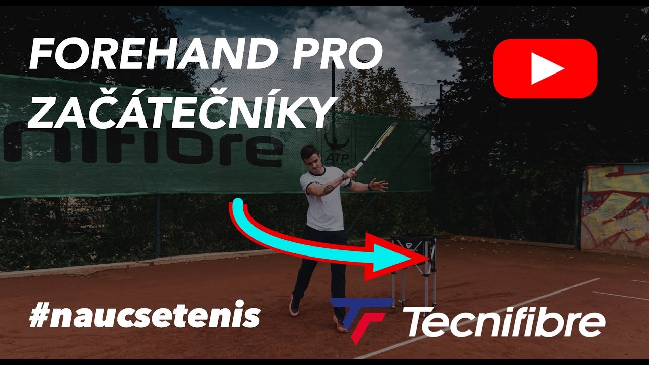 Jak správně hrát forehand (forhend) I Držení tenisové rakety I Další díl z tenisové videoškoly I