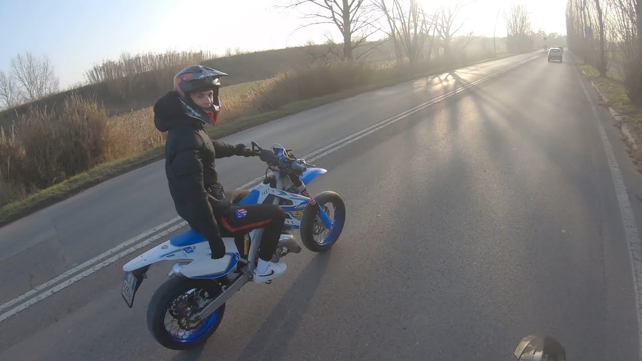 grippata ai 120km/h (ktm sx 125)