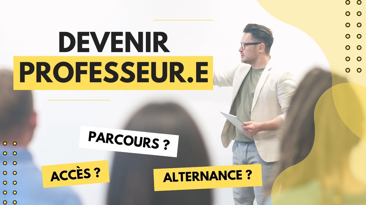 Devenir professeur de collège/lycée - Master MEEF 2nd degré