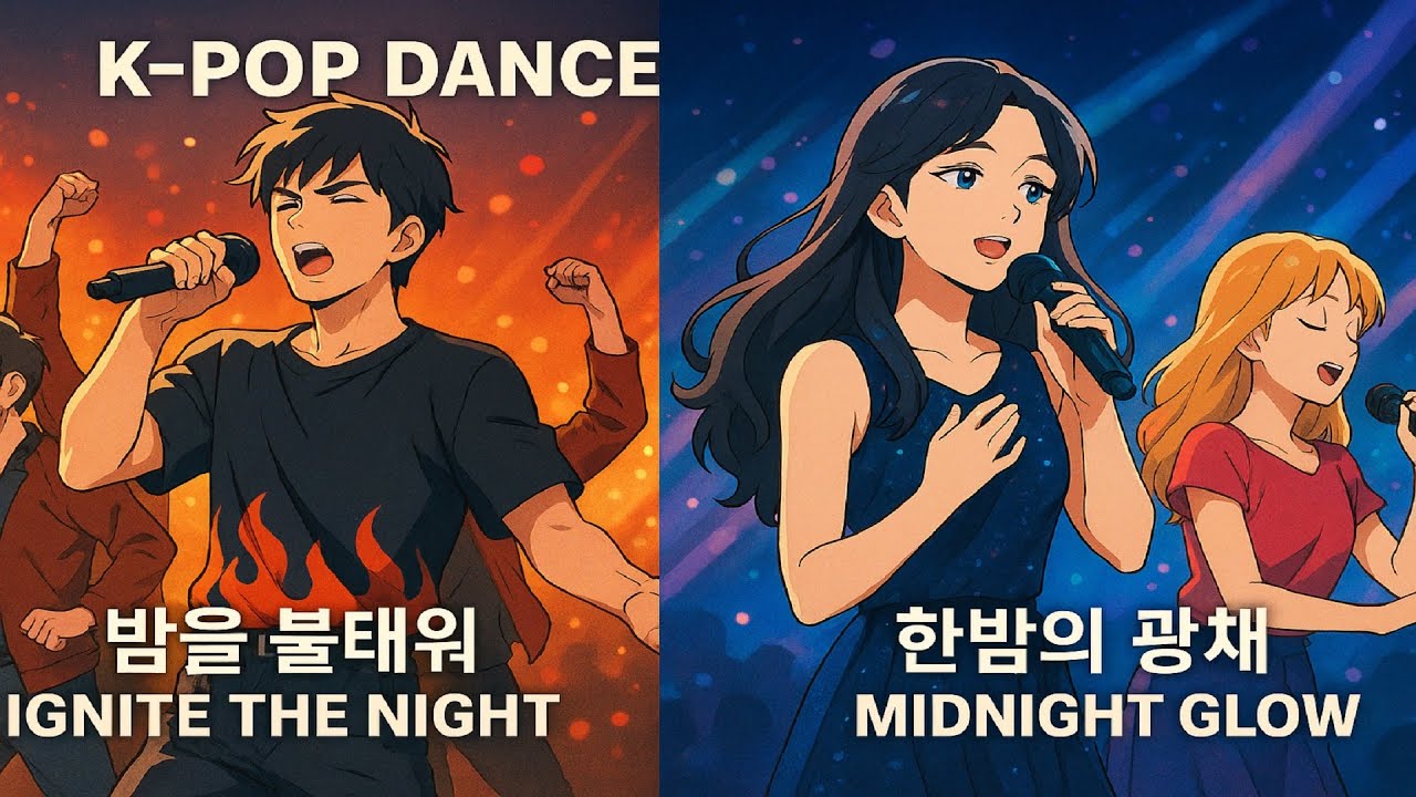 ｜K-POP Dance｜남녀 듀얼 퍼포먼스 오리지널 곡  I   IGNITE THE NIGHT (Male Ver.) + MIDNIGHT GLOW (Female Ver.)