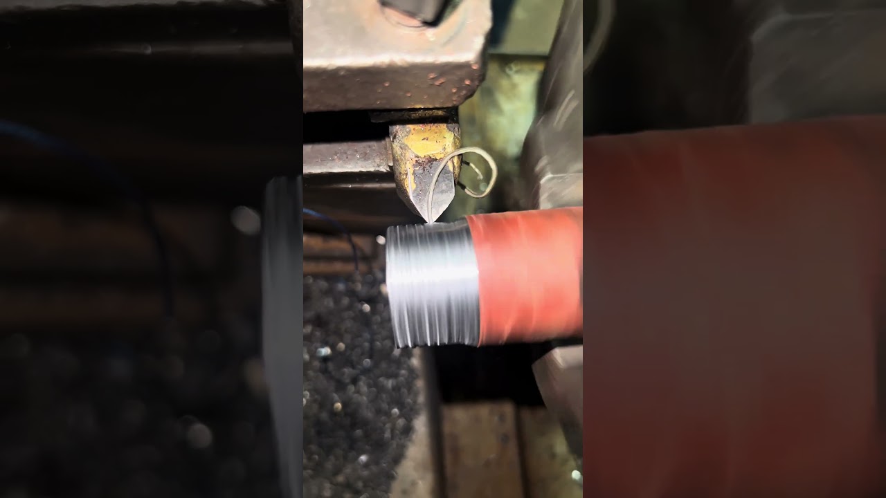 🤣😱 Pipe thread making 