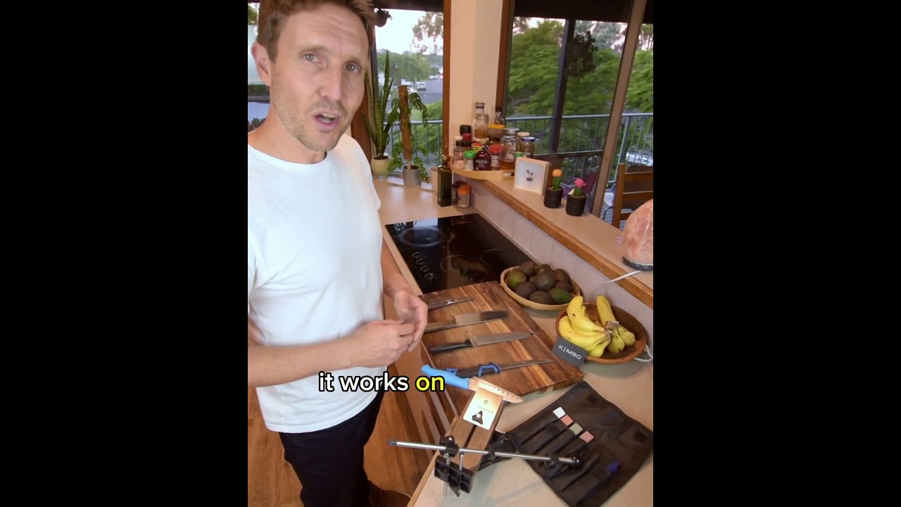 Kimbo Knife Sharpener - Australia's No.1 Knife Sharpener