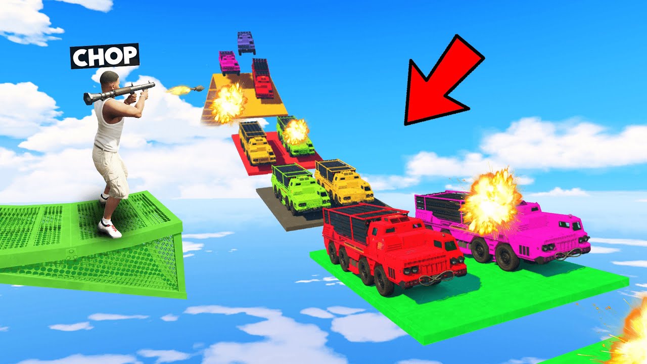 GTA 5 RPG VS CLUSTERS OF INSURGENT ATTACK CHALLENGE