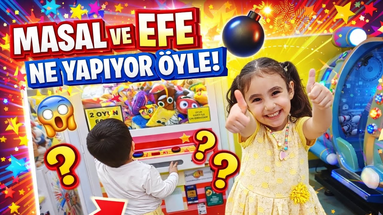 MASAL VE EFE NELER YAPIYORLAR ÖYLE!?🙀