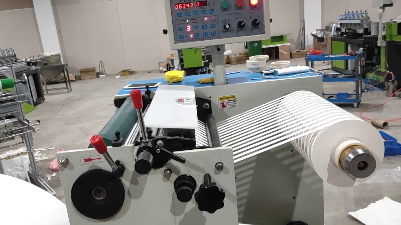 paper roll slitter machine