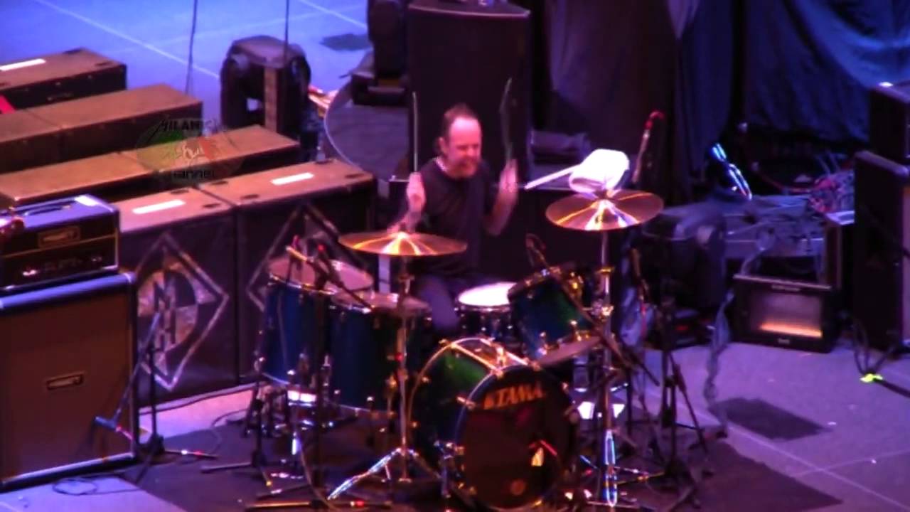Metallica -  Lars Ulrich with Sword - Freya - France - 2009