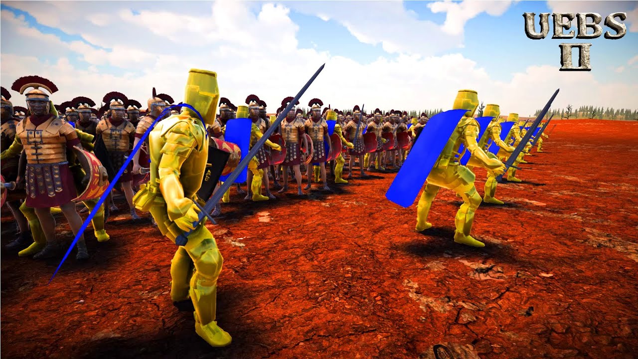 100,000 GOLDEN KNIGHTS & CENTURIONS vs 3,000,000 URUKS | Ultimate Epic Battle Simulator 2 | UEBS 2