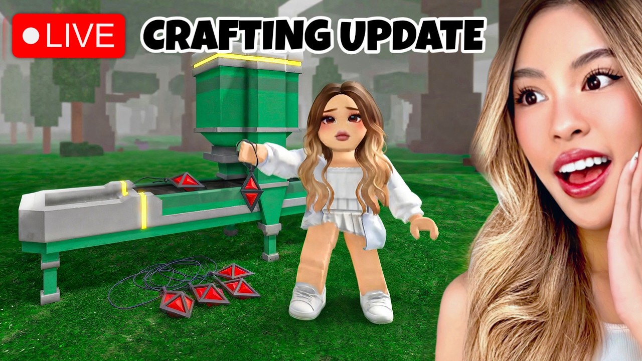 NEW CRAFTING UPDATE in 99 Nights In The Forest!