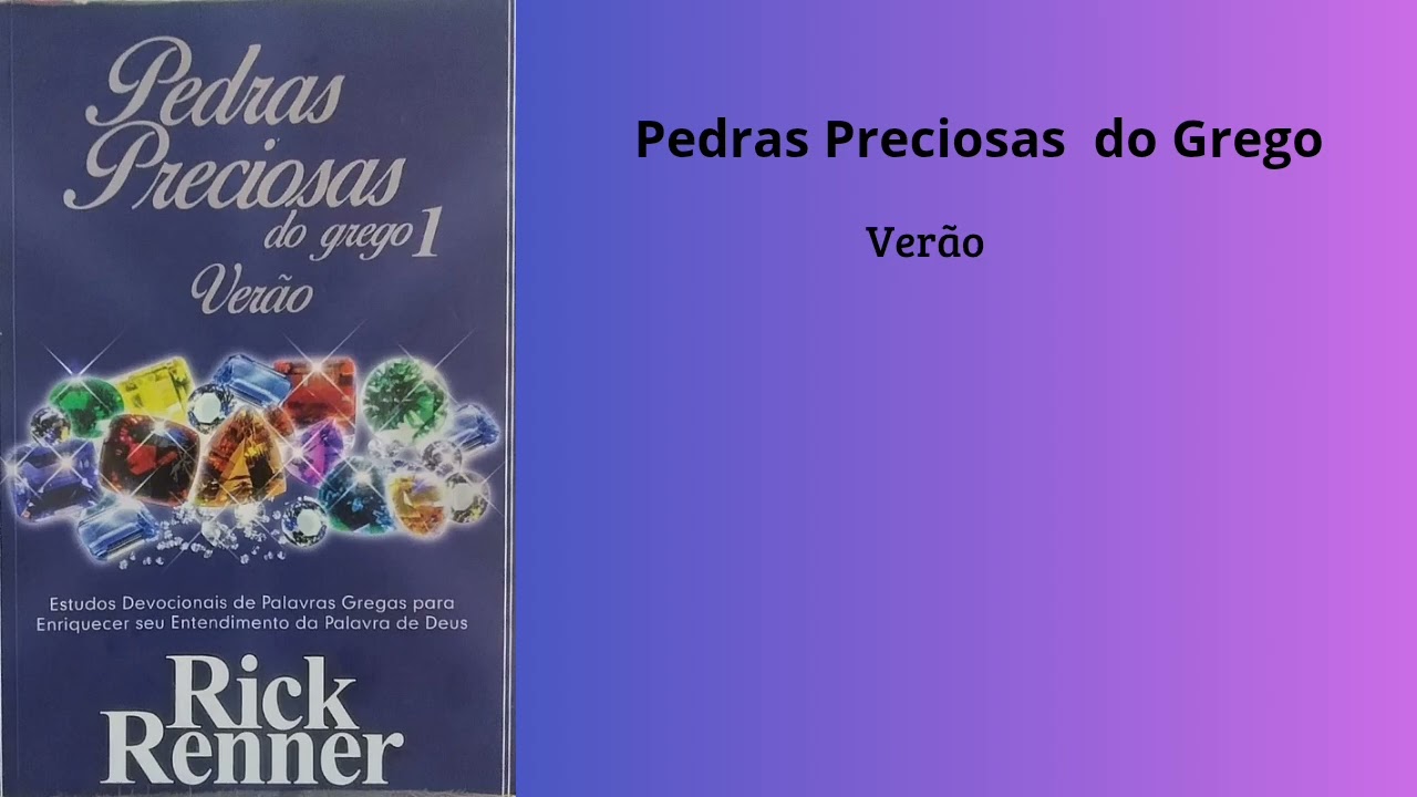 Devocional Pedras Preciosas do Grego 20/01 - Nunca se Esqueça que Você é Mais que Vencedor!