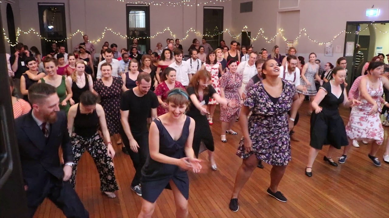 Shim Sham to a Live Band at Sydney Swing Festival 2019