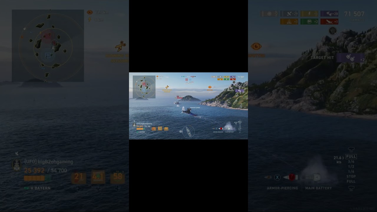 Dusting off the good ol Bayern Driveby (WOWs Legends) #b2oh #battleship #worldofwarshipslegends
