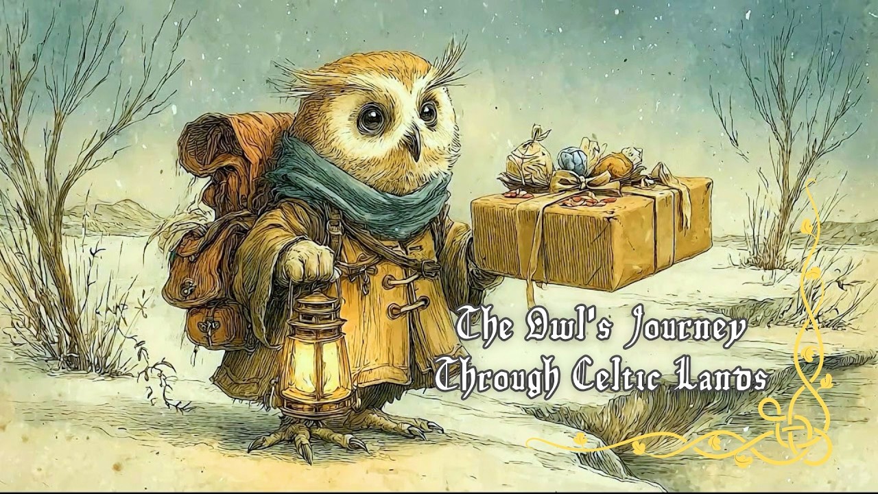 [Celtic Music] The Owl's Journey Through Celtic Lands - Gentle Celtic Music for Reading & Rest