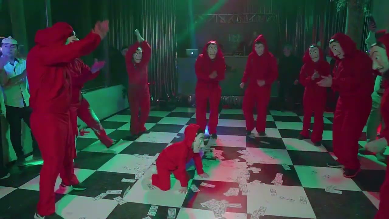 BAILE LA CASA DE PAPEL