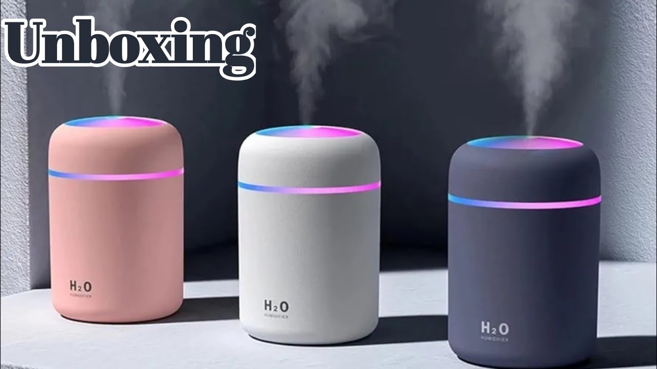 H2O Humidifier Unboxing